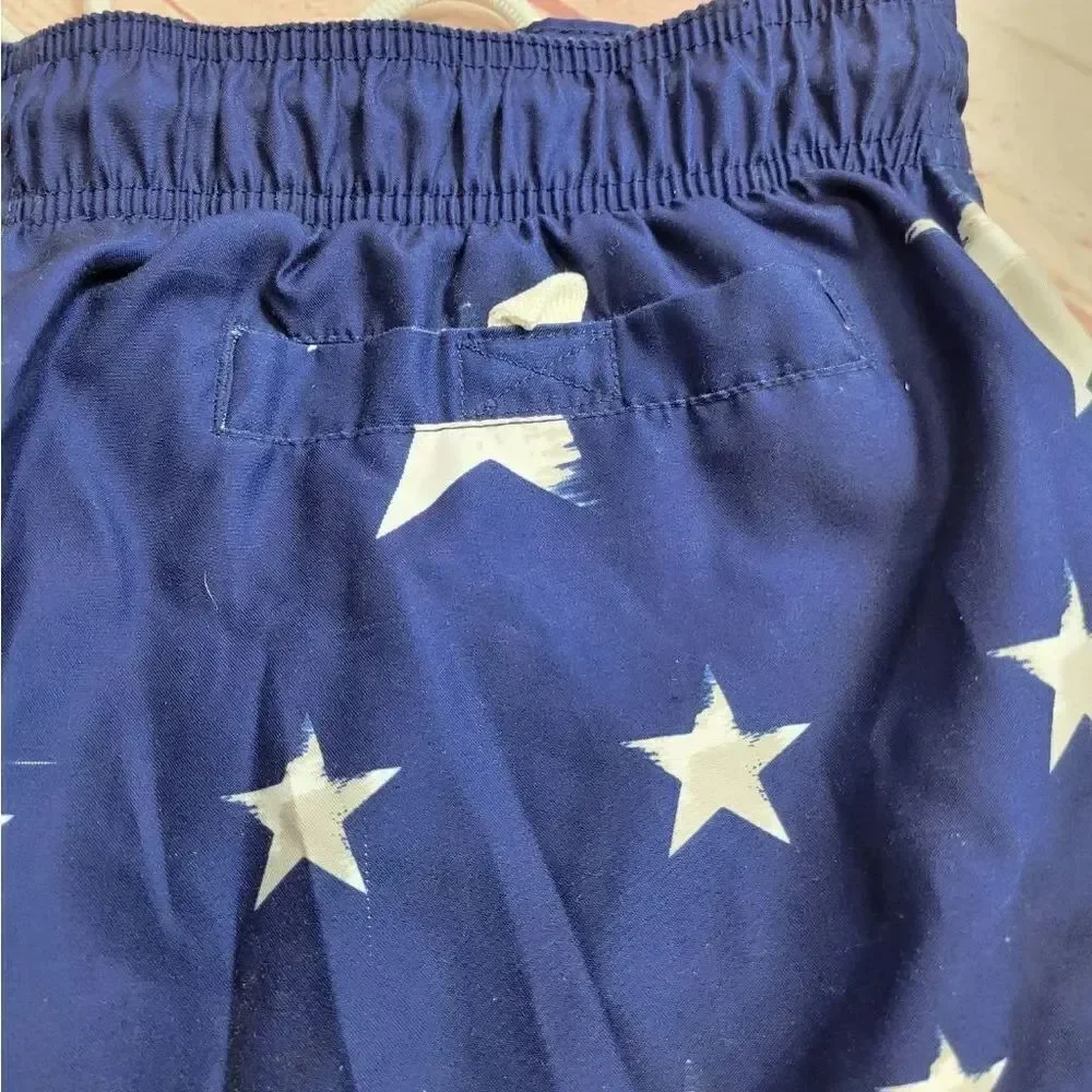 Orageous patriotic swim trunks M